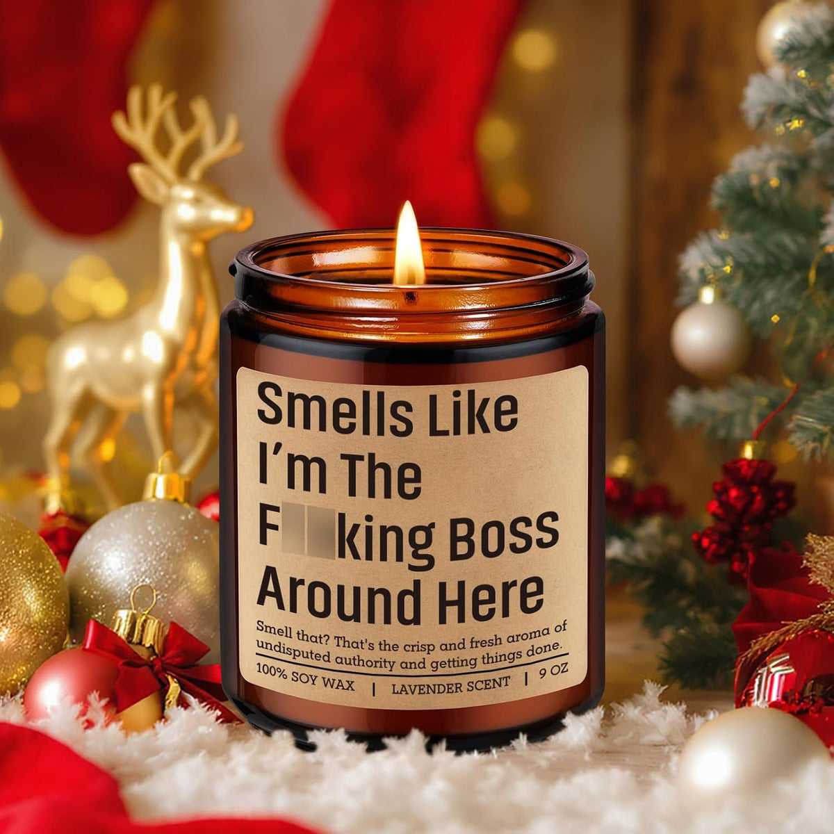 Fairy's Gift Candle, Boss Gifts for Women Men, New Business Owner Gifts