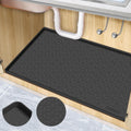 Under Sink Mat, 28"x22" Waterproof Tray for Cabinet, Holds 3 Gal