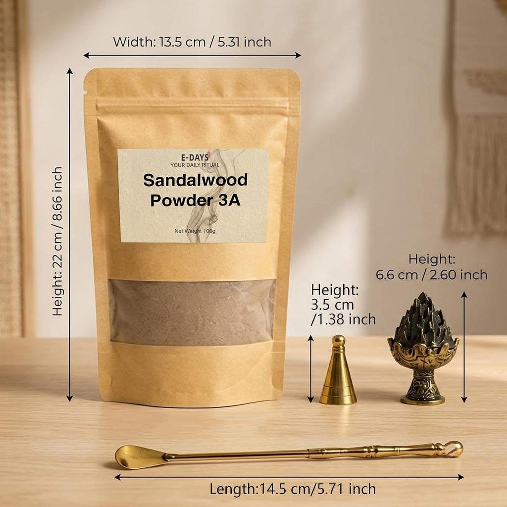 Australian Sandalwood Powder 3.53 oz (100g) 3A Grade