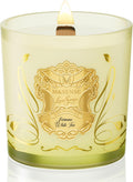 M&SENSE Jasmine White Tea Scented Crackling Wooden Wick Candle 13oz 75h