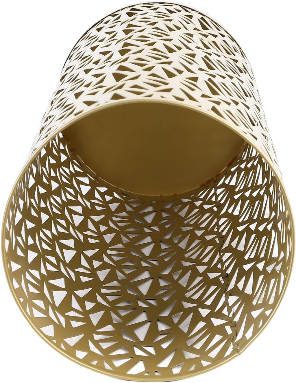 Umbrella Stand Rack for Entryway Metal Hollowed Freestanding Round Umbrella Holder Organizer Bin for Home Hotel Office Decor (Large)
