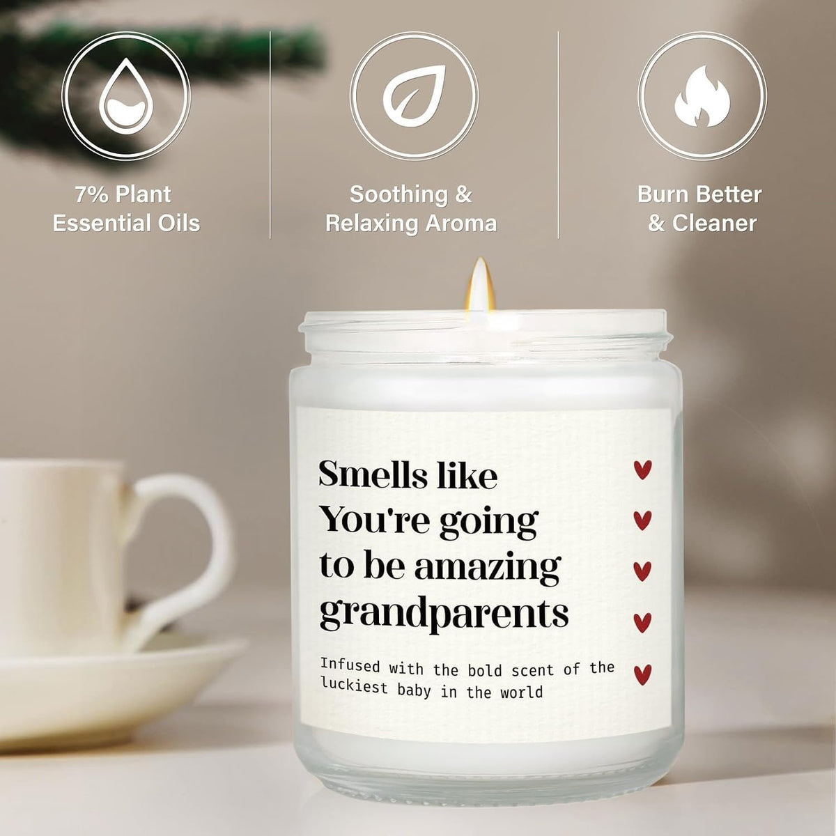 SteadStyle Pregnancy Announcement Gifts for Grandparents