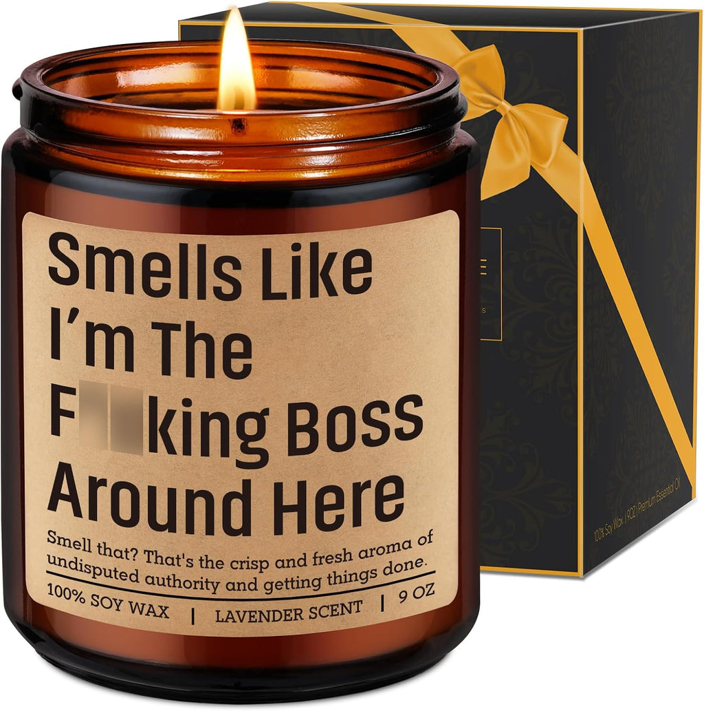 Fairy's Gift Candle, Boss Gifts for Women Men, New Business Owner Gifts