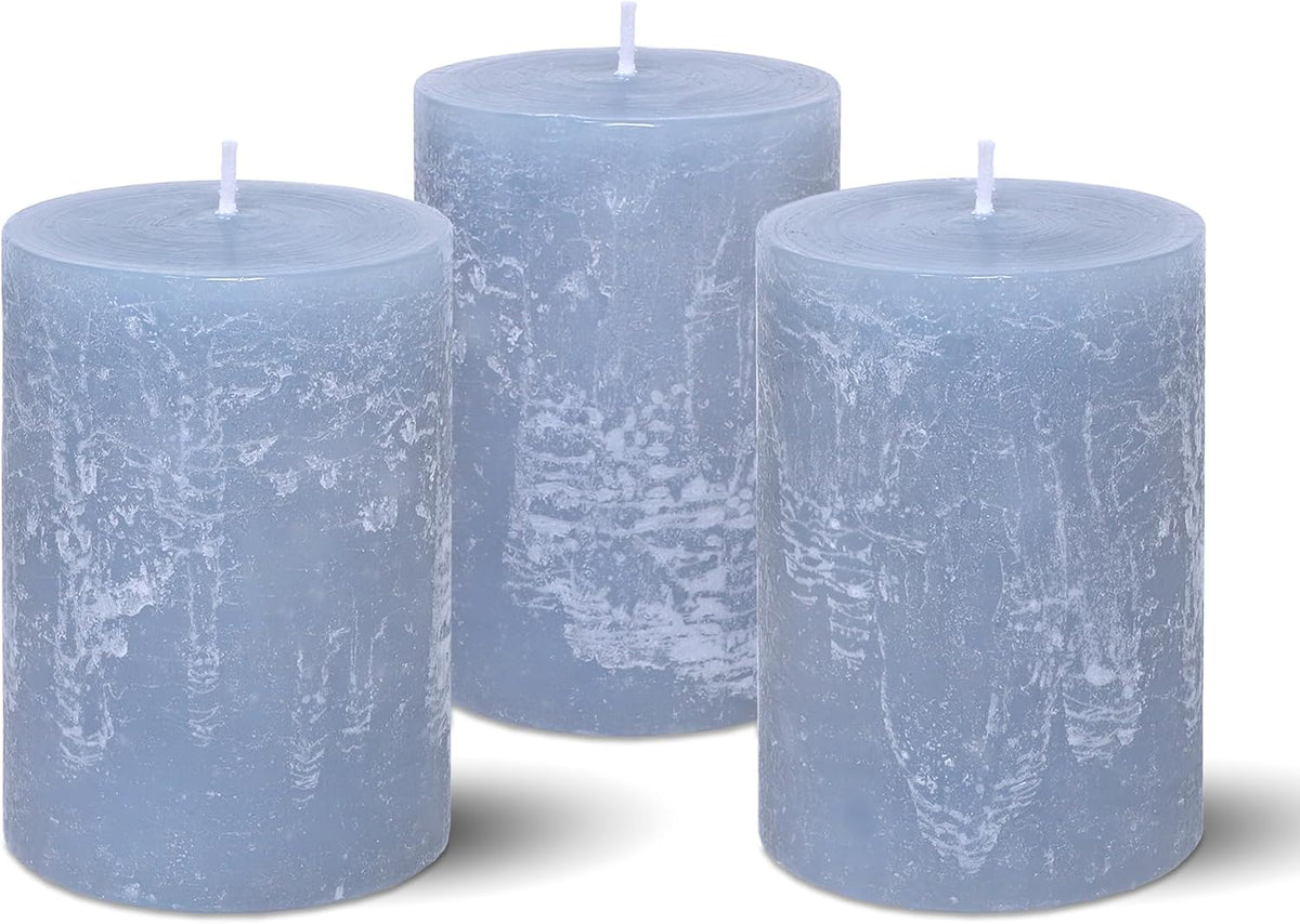 Ocean Scented Candles 3x4 inch - 35+ Hours Long Clean Burning Smokeless & Dripless Hand-Poured Aromatherapy Candle for Home Bathroom Decor