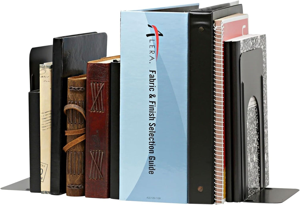 Jumbo Deluxe Metal Bookend (9") one Pair (Pack of 2)