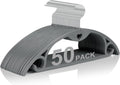 Plastic Hangers Grey Clothes Hanger 50 Pack