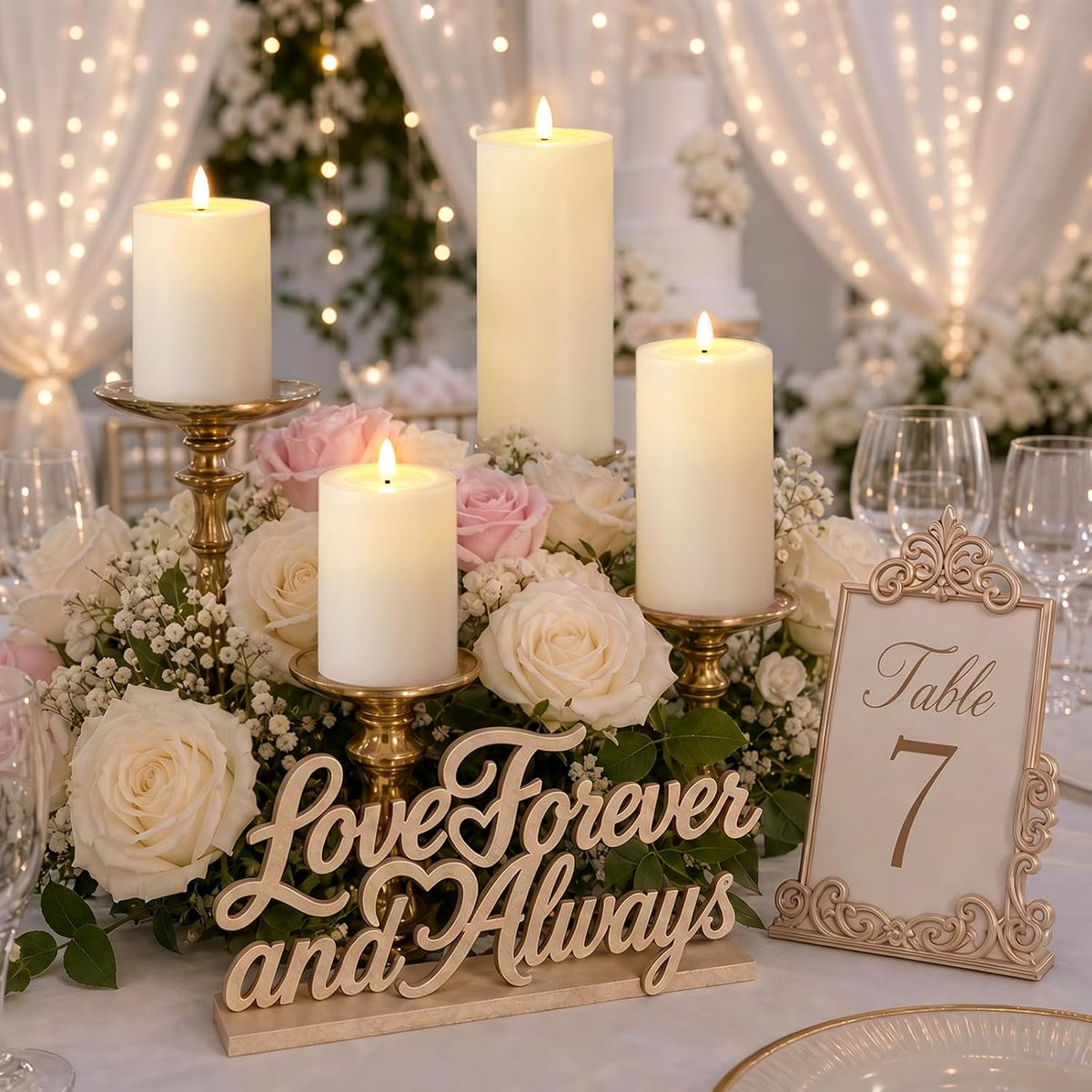4pcs Flameless Candles with Remote and Timer, Battery Operated Fake Candles