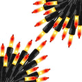 2 Pack Orange Halloween Mini Lights, 10 Feet 50 Count Mini String Lights