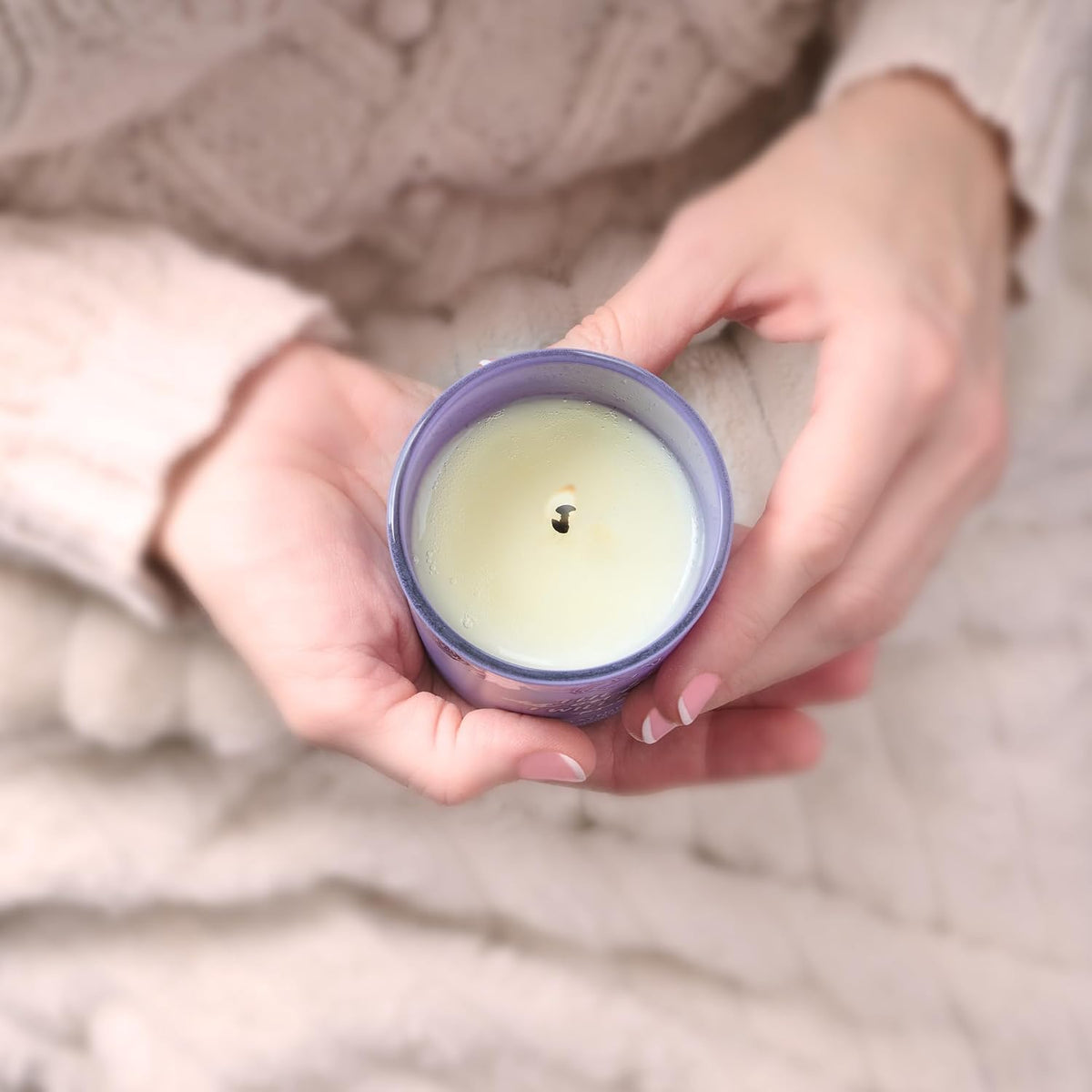 Christian Art Gifts Soy Wax Scented Candle: Lavender & Sage Scent
