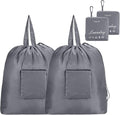 GOGOODA Travel Laundry Bags with Drawstring Closure XL Large with Handle