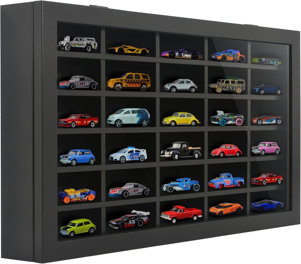 Americanflat 11x18 Toy Car Display Case - Black