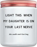 Gifts for Son in Law, Christmas Birthday Gifts from Mother in Law Candle