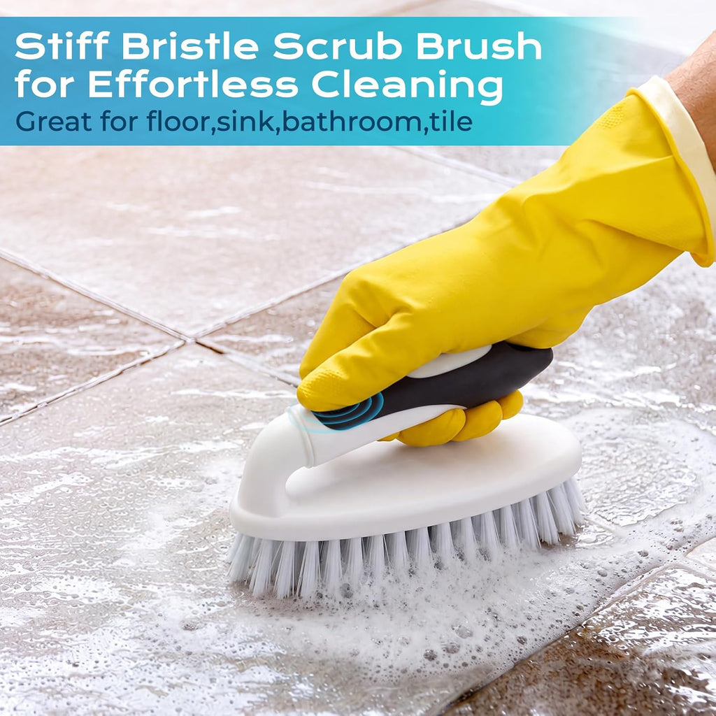 8 Pack Cleaning Brush Set Kitchen Brush Scrub Brush Set for Household