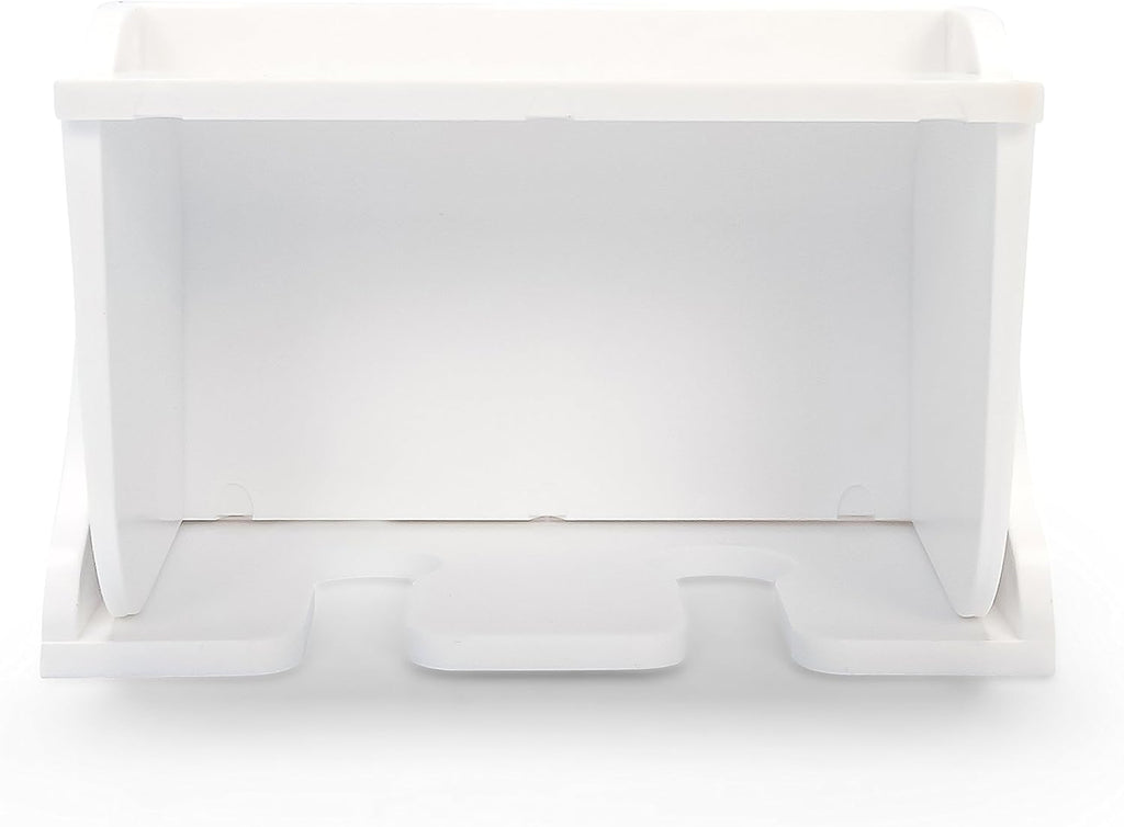 Camco Pop-A-Toothbrush Bathroom Organizer | Features Protective Cover & Vented Design for Quick Drying | Great Addition to Bathroom Accessories, Bathroom Storage & More | Fits 2 Toothbrushes (57203)