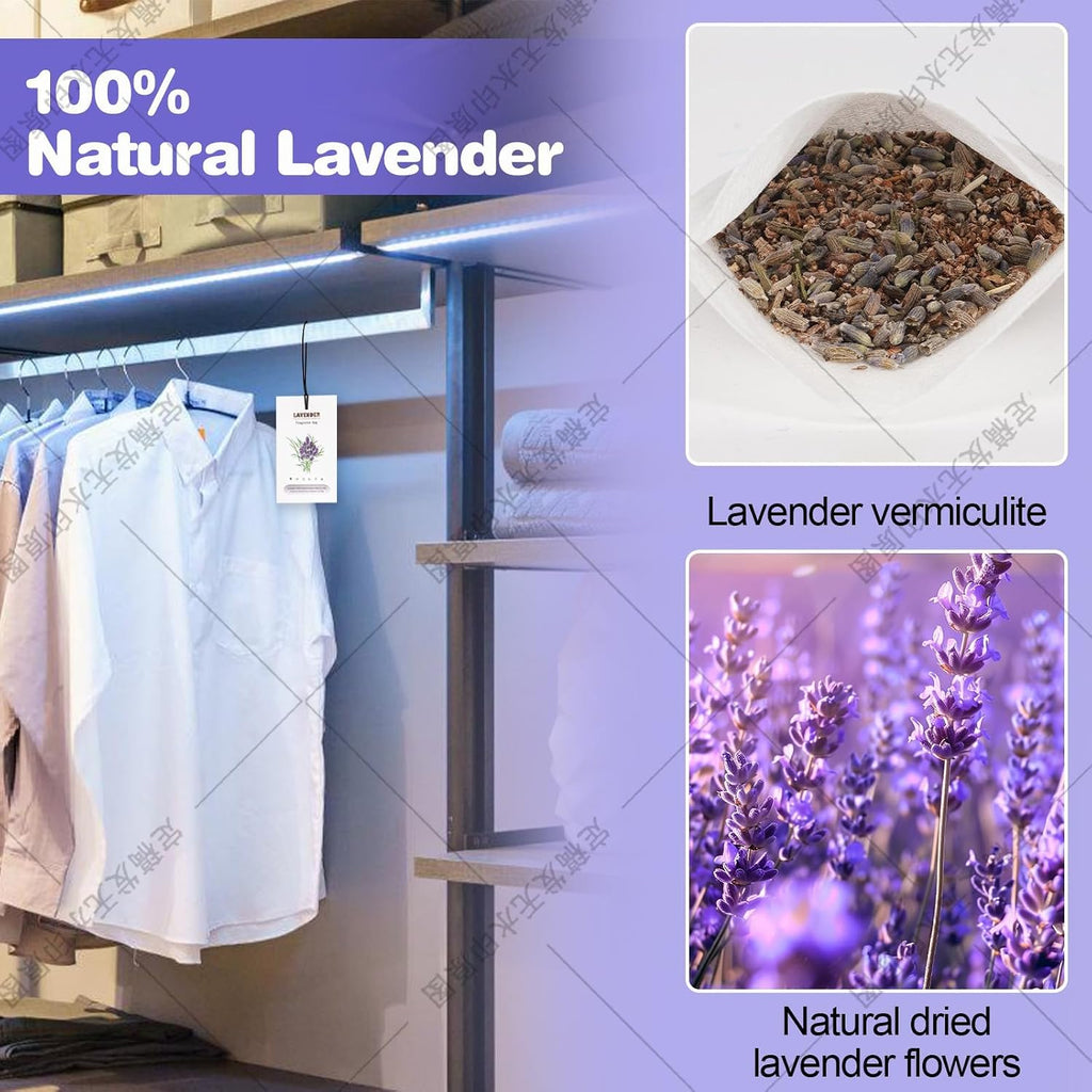 Lavender-12x Fresh Scents Scented Sachet Packet