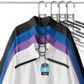 5 in 1 Multi Layer Hangers Space Saving with Non-Slip Foam Padded