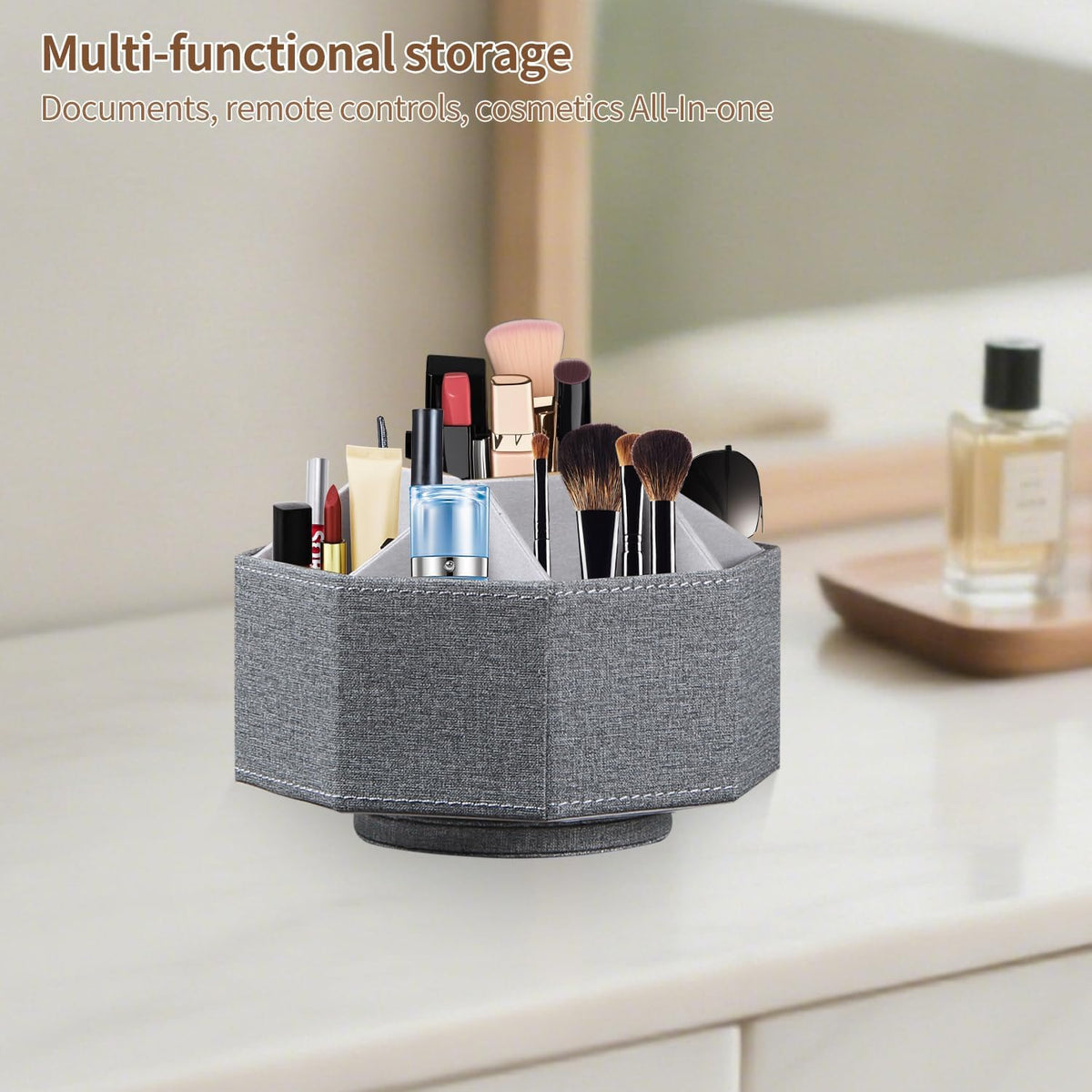 360° Rotation Remote Control Holder,Pen Caddy,Studio Art Supplies Organizer