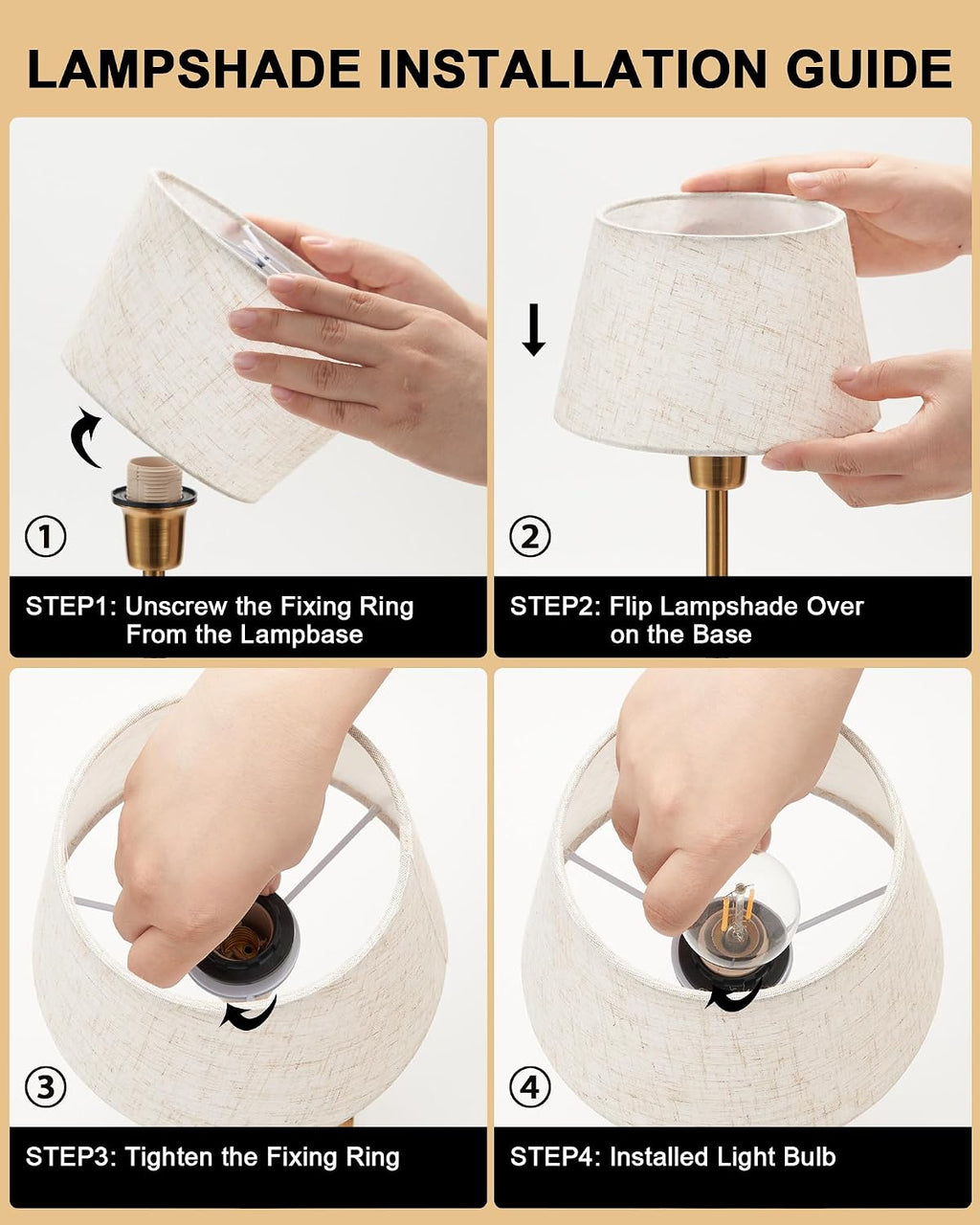 UMEXUS Cordless Rechargeable Table Lamp, Small Battery Operated Table Light