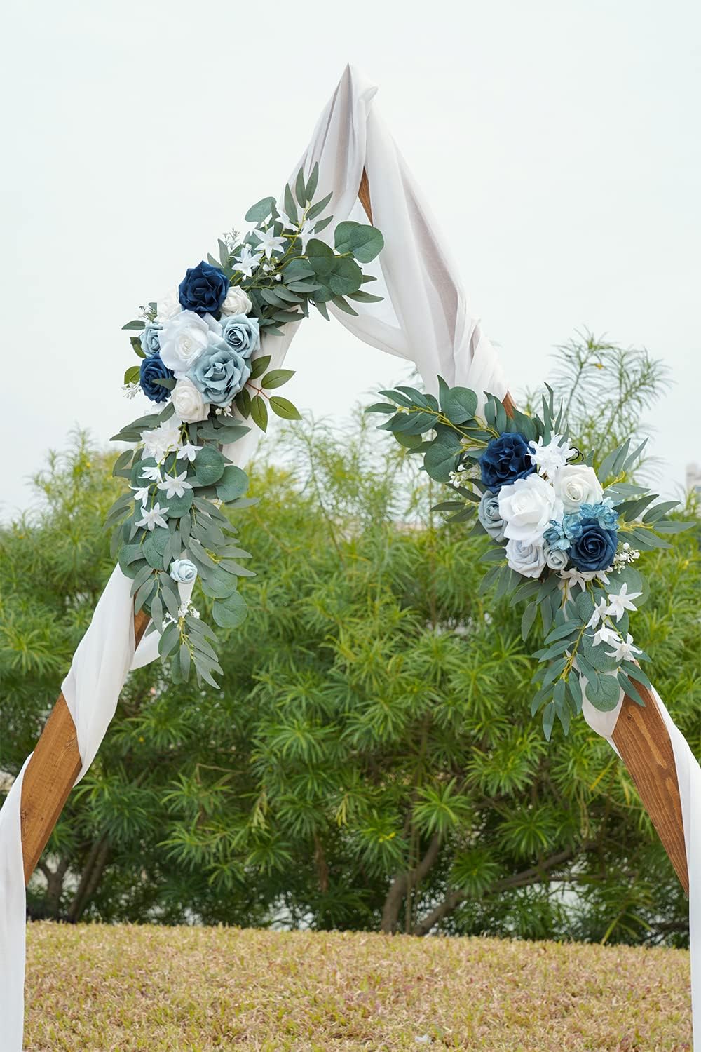 ponatia Artificial Wedding Arch Flowers Set of 2