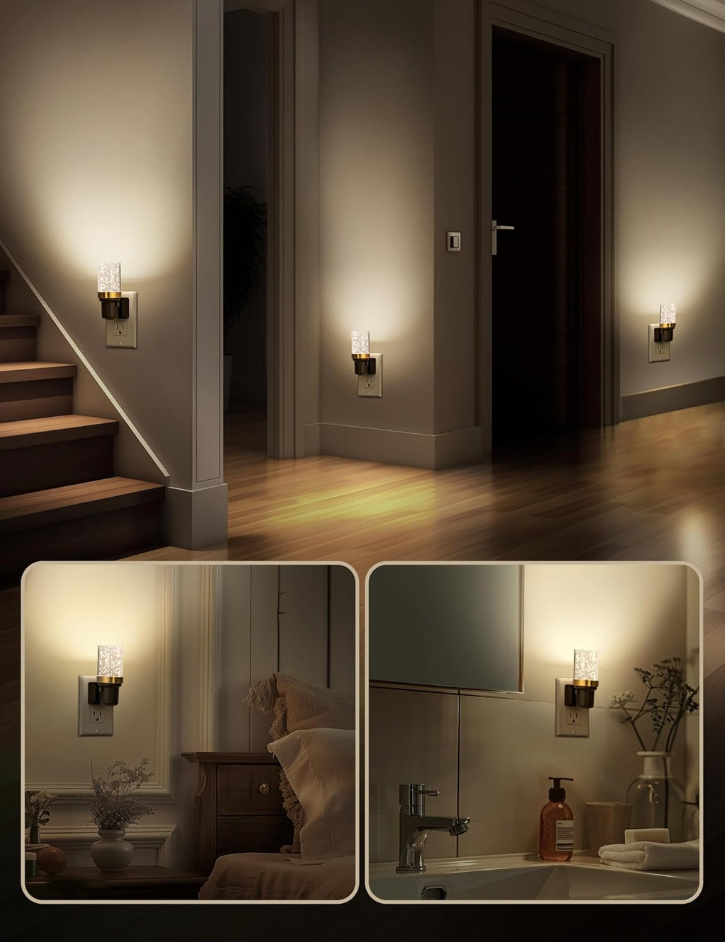 DORESshop LED Night Light, Modern Decorative Design Nightlights