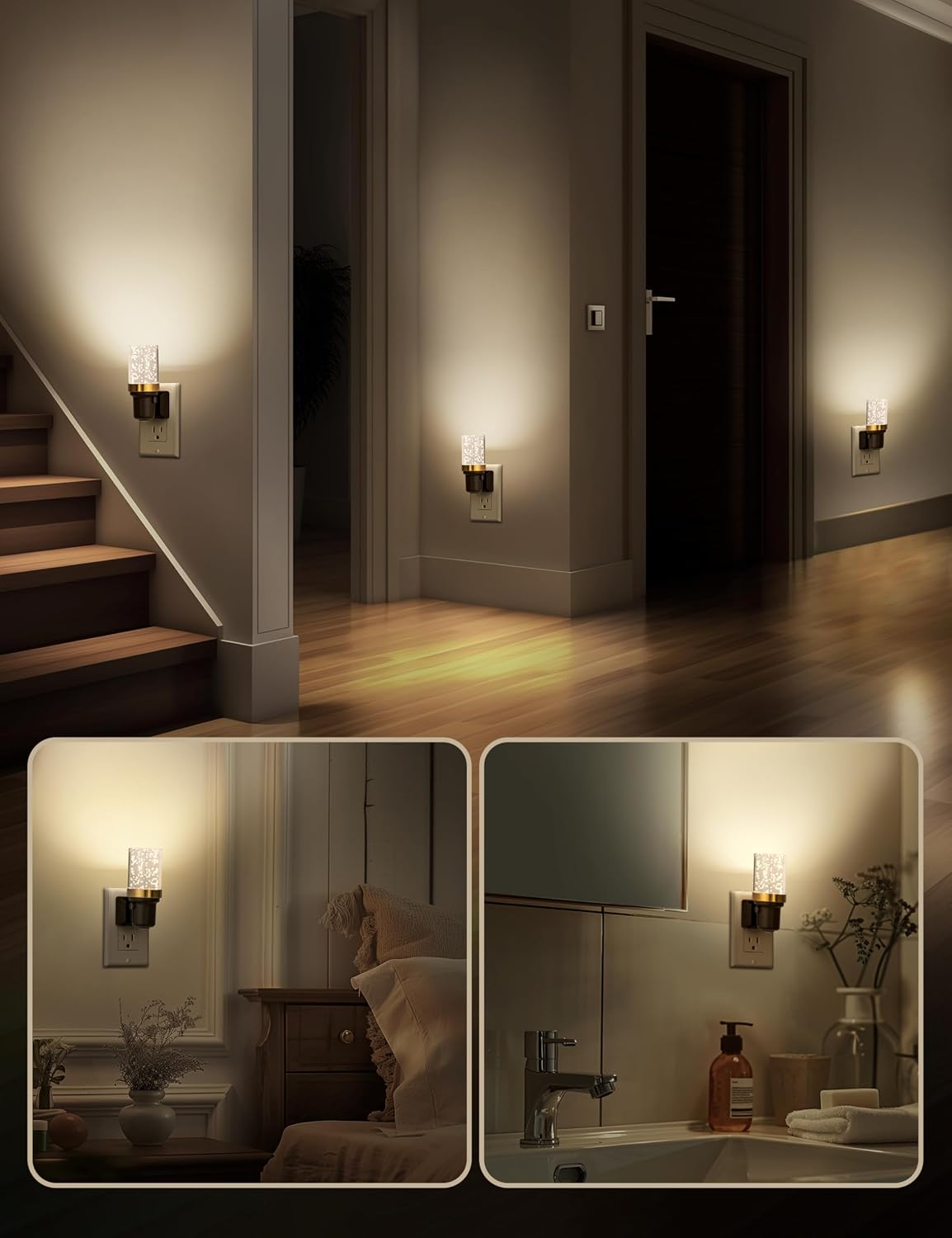DORESshop LED Night Light, Modern Decorative Design Nightlights