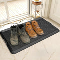 Azadx Rubber Boot Tray, Shoe Trays for Entryway, Versatile Boot Mat Tray