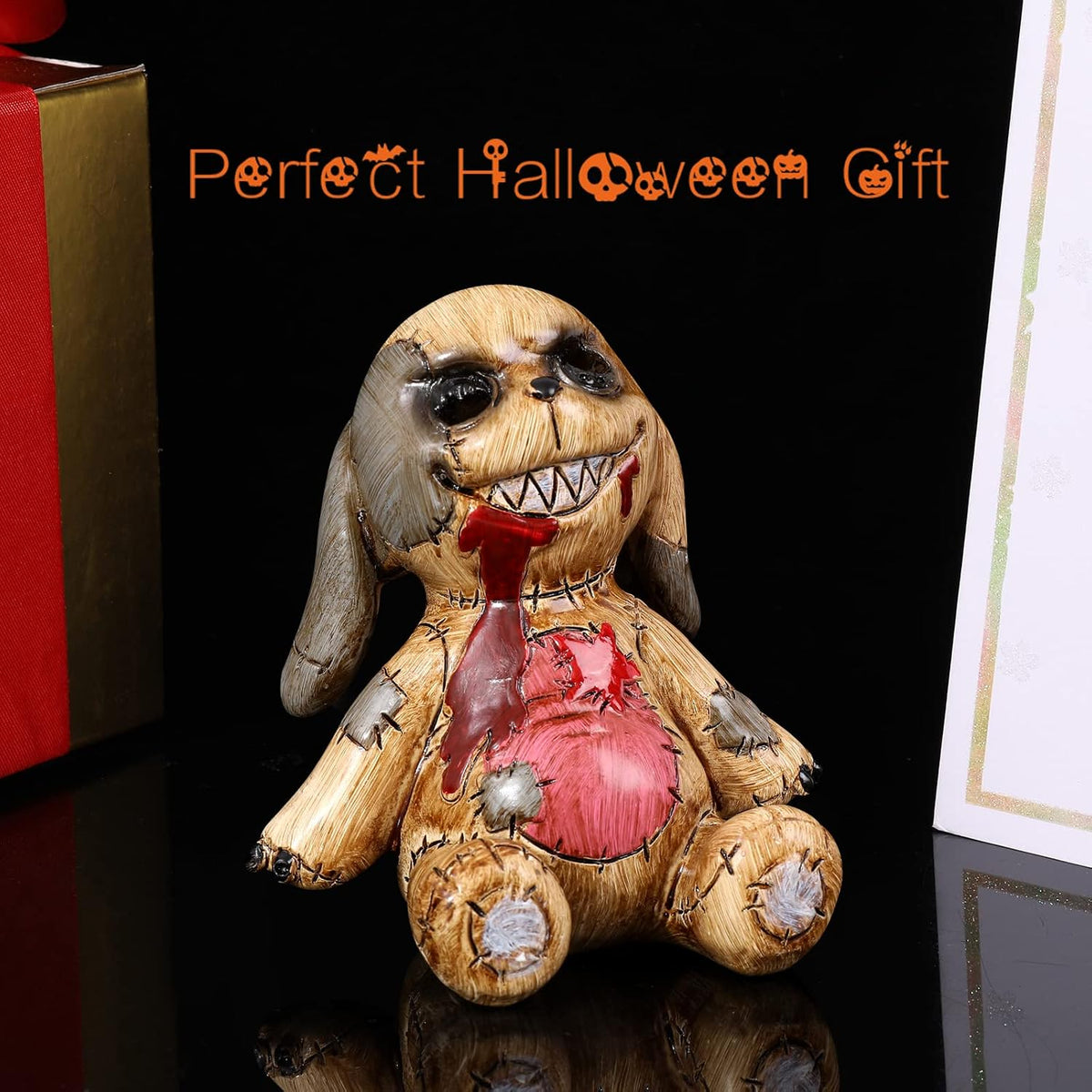 Cool Doll Cone Incense Burner Unique Resin Holder Halloween Decor