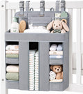 Hanging Diaper Caddy Organizer – Baby Crib Organizer & Nursery Storage