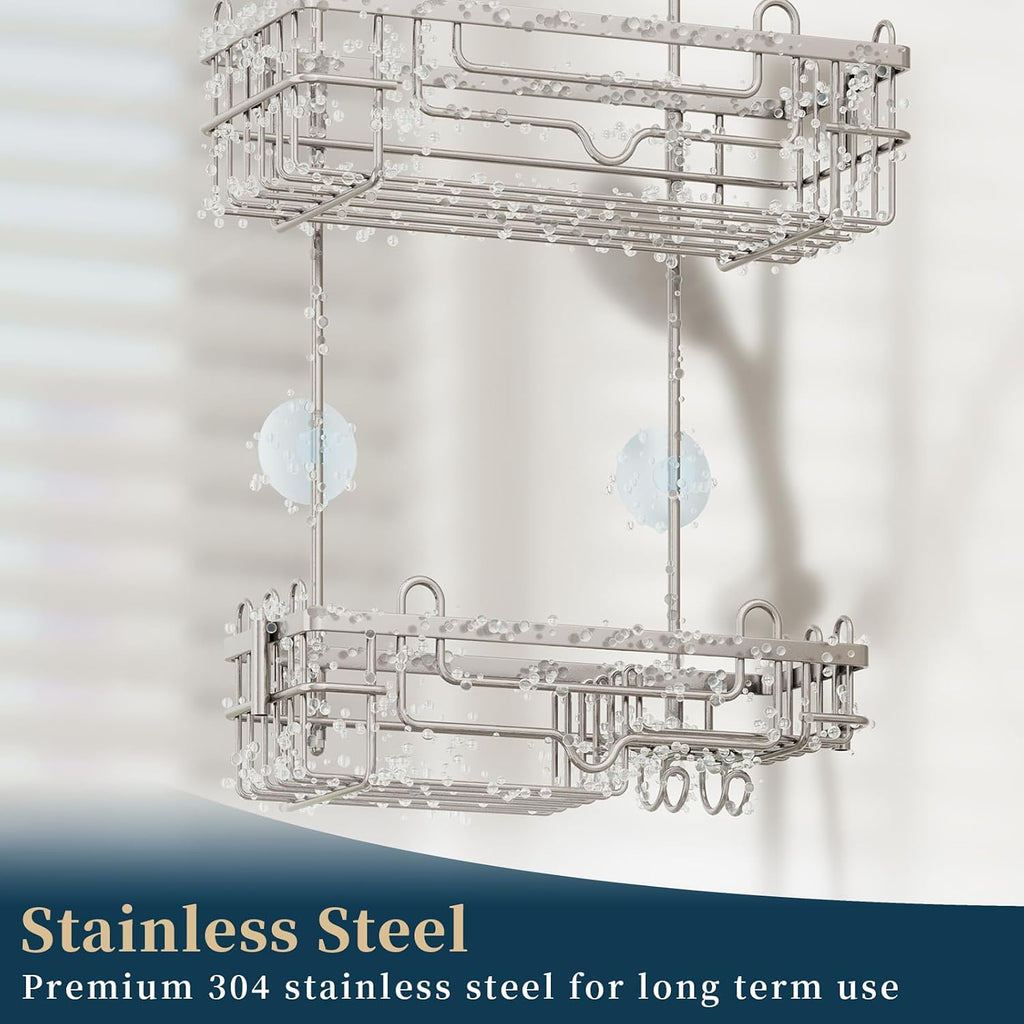 Consumest Over the Door Shower Caddy - for Bathroom Organizer&Storage