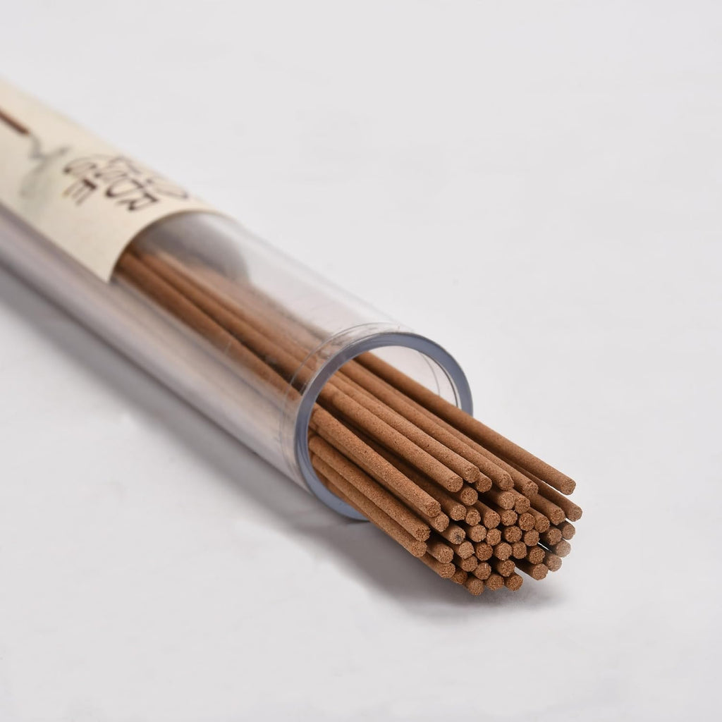 Natural Cedar Incense Sticks, 2 Tubes, Pure Cedarwood Incense, 1.4 oz