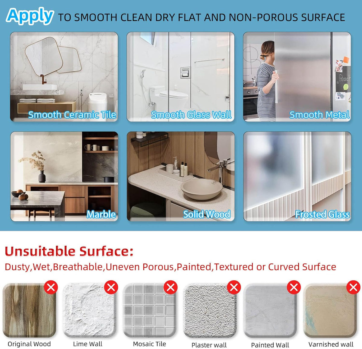 Onemake Suction Cup Shower Caddy, Shower Shelf, Bathroom Organizer, Gray