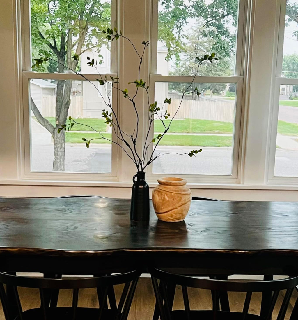 3pcs Artificial Ficus Branches, 38 Inch Faux Eucalyptus Stems, Green Fake Greenery for Vase Filler, Home Decoration (A-Green)