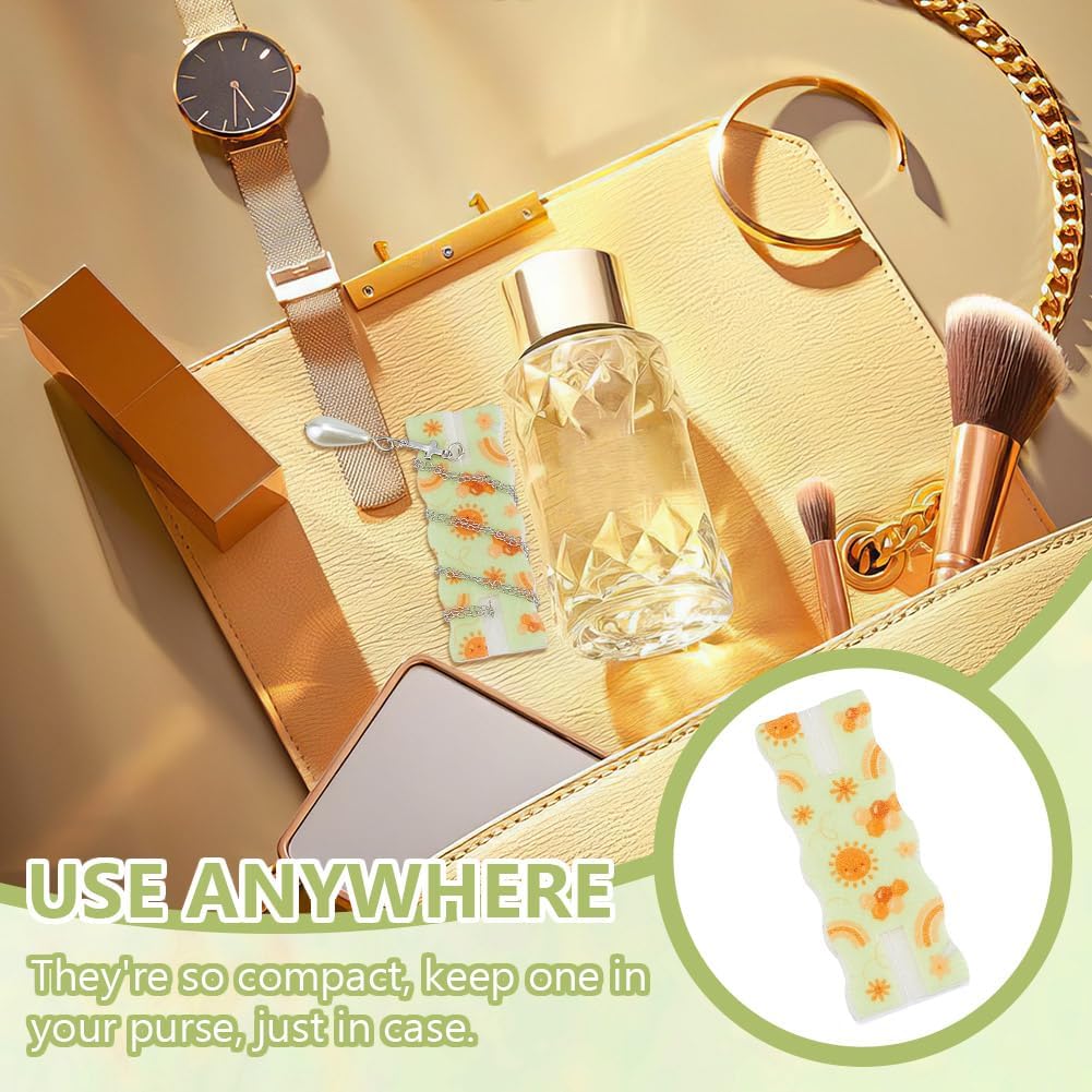 OLYCRAFT 10Pcs Portable Tangle-Free Jewelry Organizer Bee Theme Anti Wrap Necklace Organizer Necklace Display Card Universal Jewelry Storage Case for Chain Necklaces Storage - 2.5x1x0.1 Inch