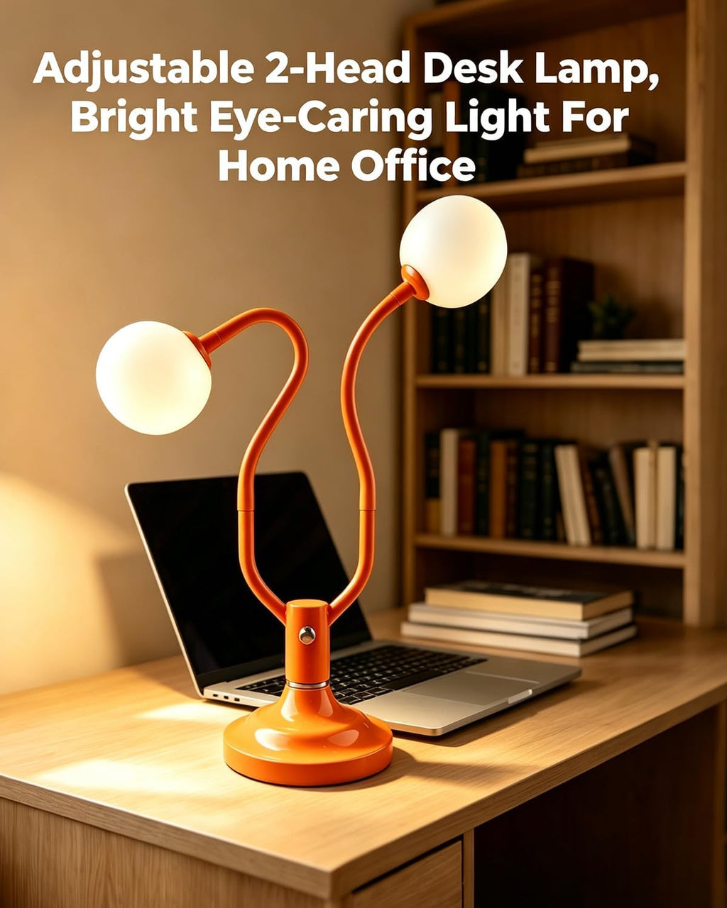 Lightdot Orange Globe Table Lamp Magic DIY Arms G9 Bulbs Included Dimmable