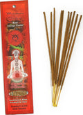 Prabhuji’s Gifts - Divine Chakra Incense Sticks - Muladhara Root Energy - Handmade Herbal Indian Incense - Agarbatti Sticks for Meditation & Cleansing - Earth Element, Serenity & Grounding (10 Pack)…