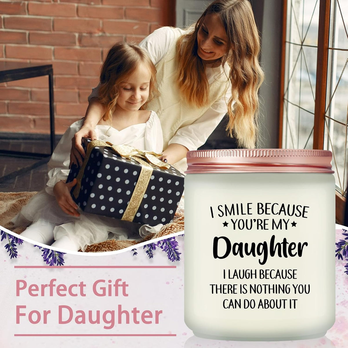 Maybeone Daughter Gifts from Mom, Dad Christmas Birthday Gift for Daughter
