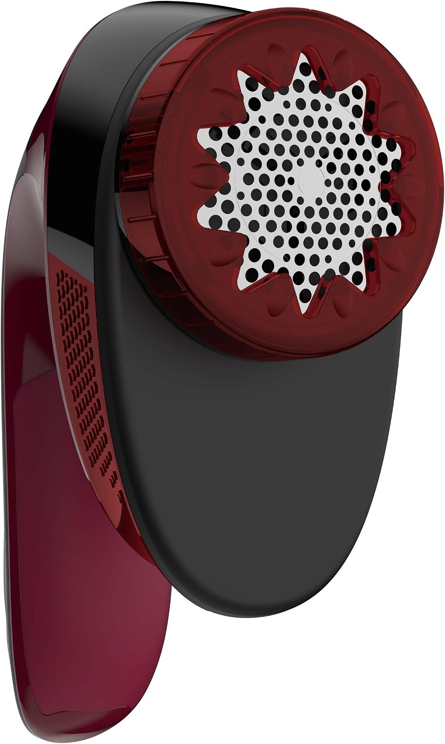 Rowenta Portable Lint Remover and Fabric Shaver with Adjustable Shave Height, Fabric Defuzzer, Red
