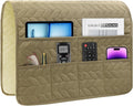 Sofa Armrest Organizer Armchair Caddy for Recliner, Khaki