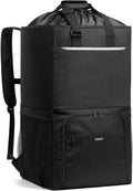 Vorspack Laundry Backpack with Shoulder Straps, Extra Large Hamper, Black