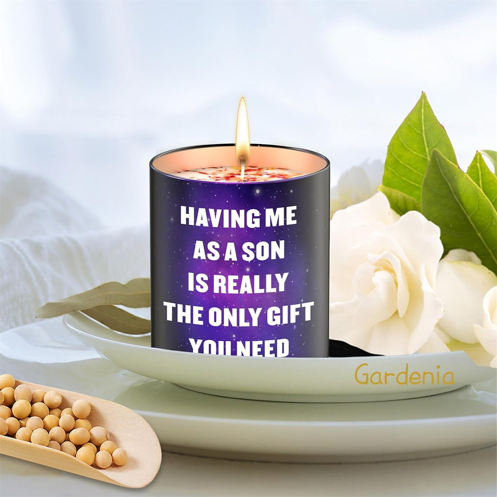 Christmas Mothers Day Birthday Gifts for Mom from Son,Scented Candles