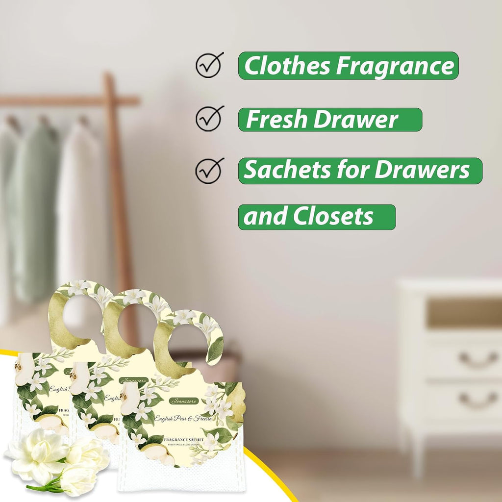 15 Packs Scented Sachets Bag for Drawers and Closets, Home Fragrance Sachet
