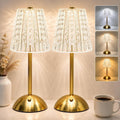 2 Pcs Led Cordless Table Lamps, 5000mAh Rechargeable Battery Operated Lamp