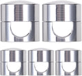 SmallCat 5 Sets Charger Holders for Cords, Silver Cable Anchor Holders