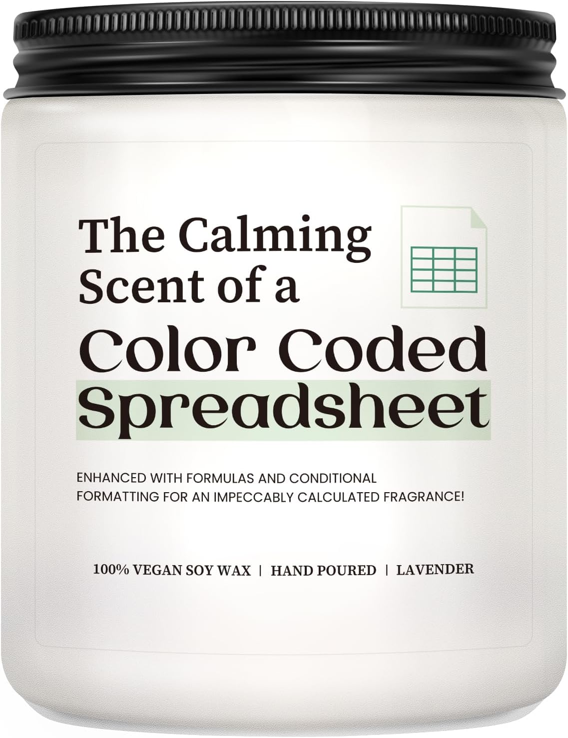 Funny Candle Gifts for Accountant, Accountant Gifts for Data Analyst CPA
