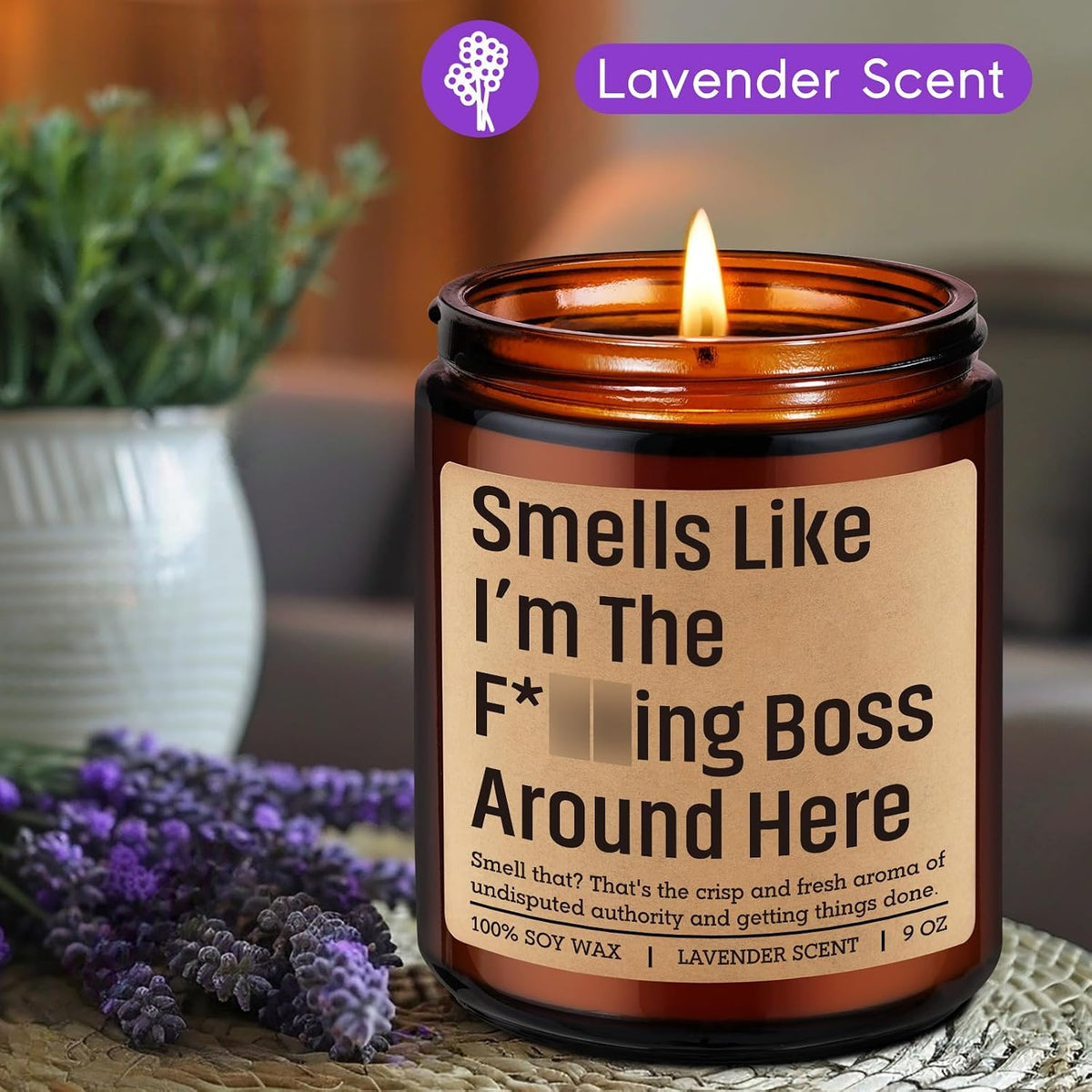 Fairy's Gift Candle, Boss Gifts for Women Men, New Business Owner Gifts