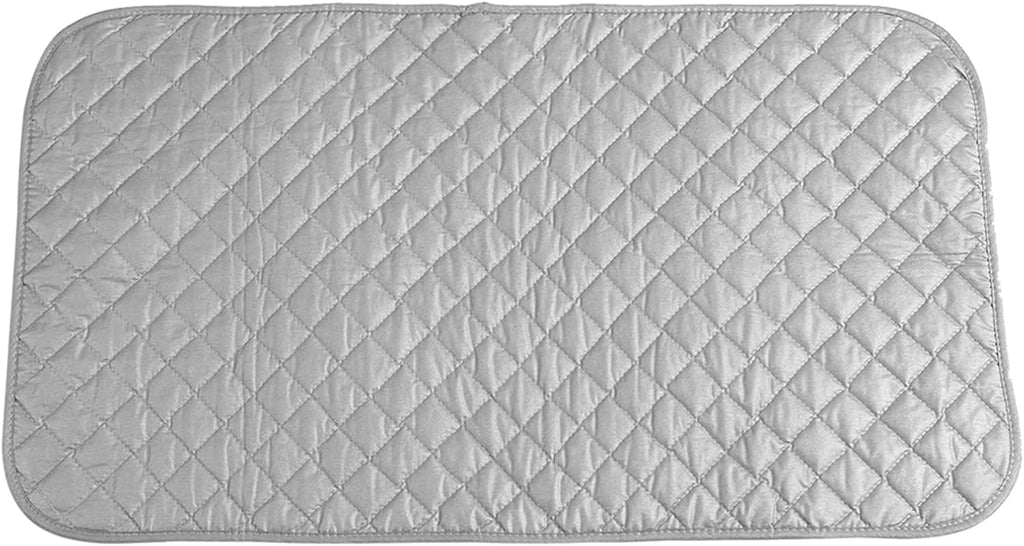 Portable Ironing Mat, Heat Resistant & Foldable Ironing Pad for Any Table Top Travel Iron Board Replacement with Non Slip Backing (18” x 32”)