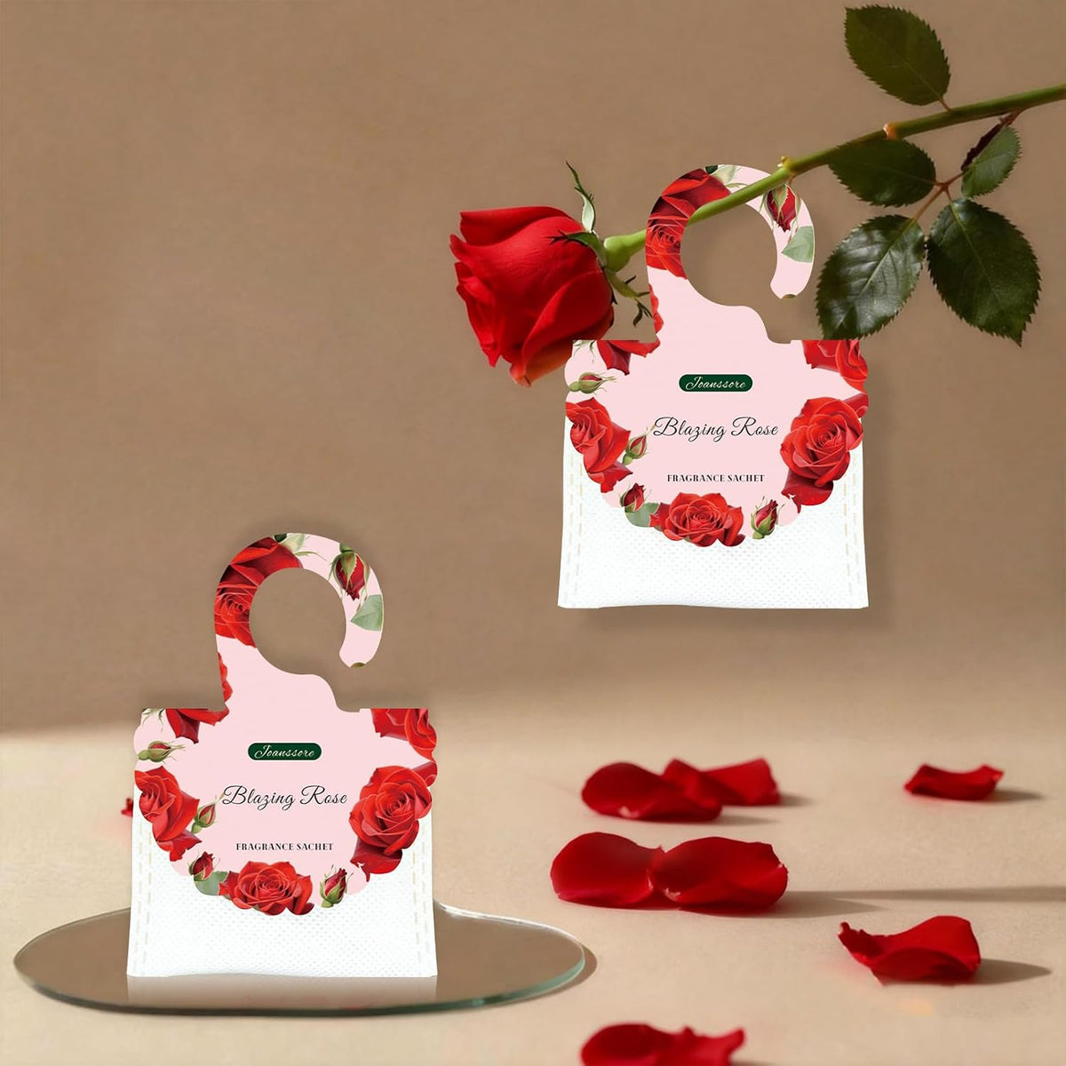 15 Packs Scented Sachets for Drawers and Closets, Hanging Closet Freshener
