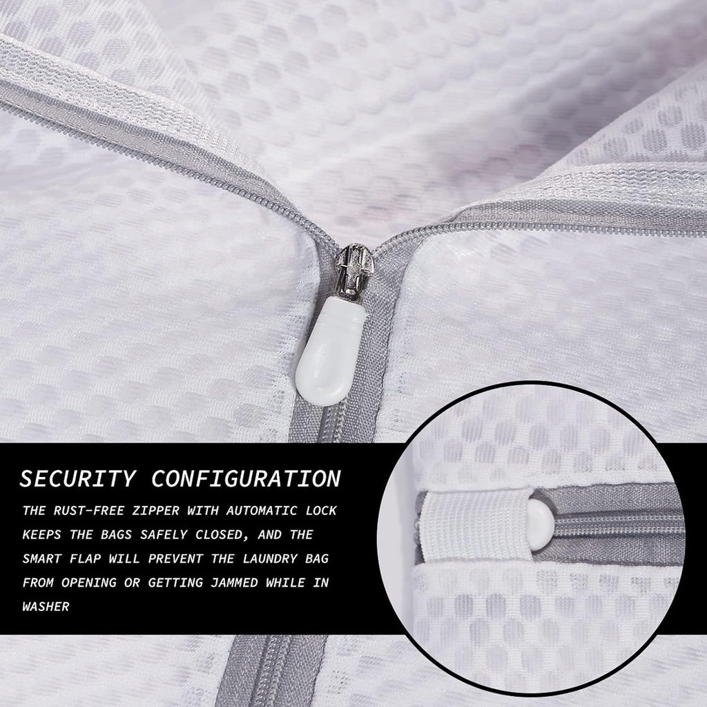 2 XX-Large Honeycomb Mesh Laundry Bag Delicates Durable for Washing Machine,24 x 24 Inches lingerie bags for Laundry, Travel Storage Organize Bag for Cotton Clothes,Sheet,Sweater, Shoes