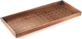Good Directions Large Boot Tray, Circles Multi-Purpose All Weather Decorative Boot Tray, Shoes, Plants, Garage, Patio Door, Pet Bowls, 34 inch Entry Indoor Shoe Tray, Copper Finish
