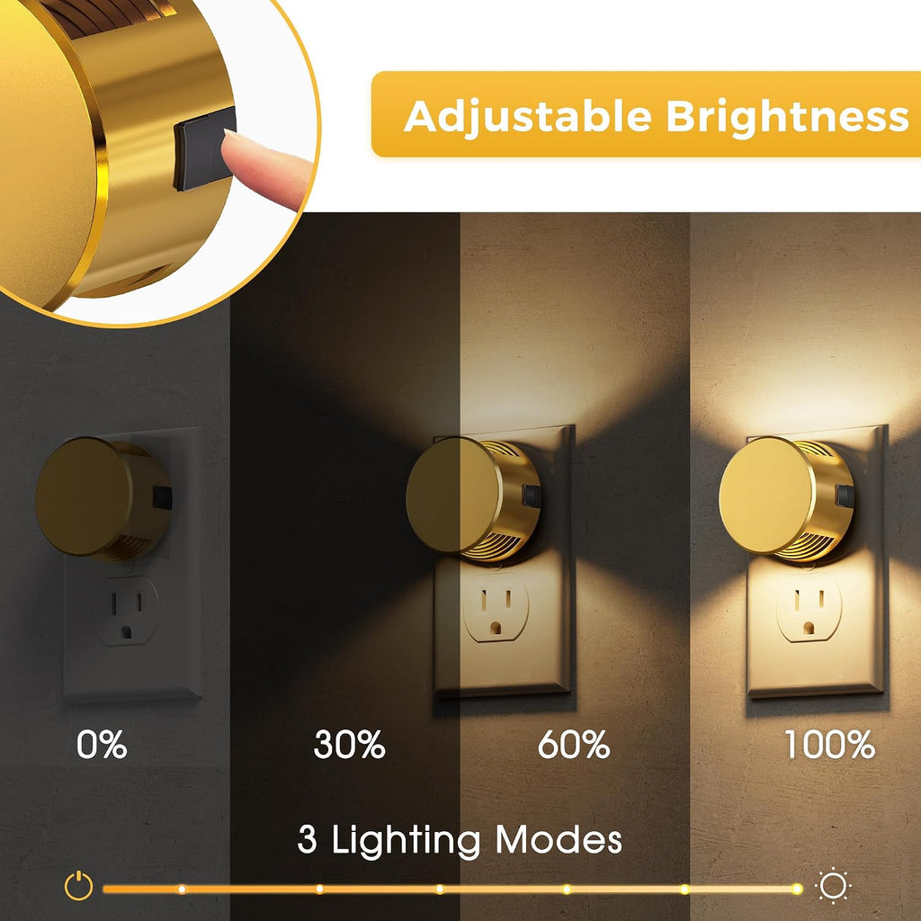 L LOHAS LED Night Lights Plug into Wall, Plug in Night Light